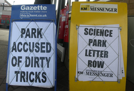 Kent Science Park Dirty Tricks